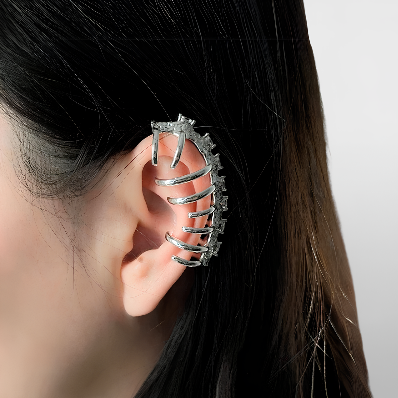 Vertebrae Ear Cuff