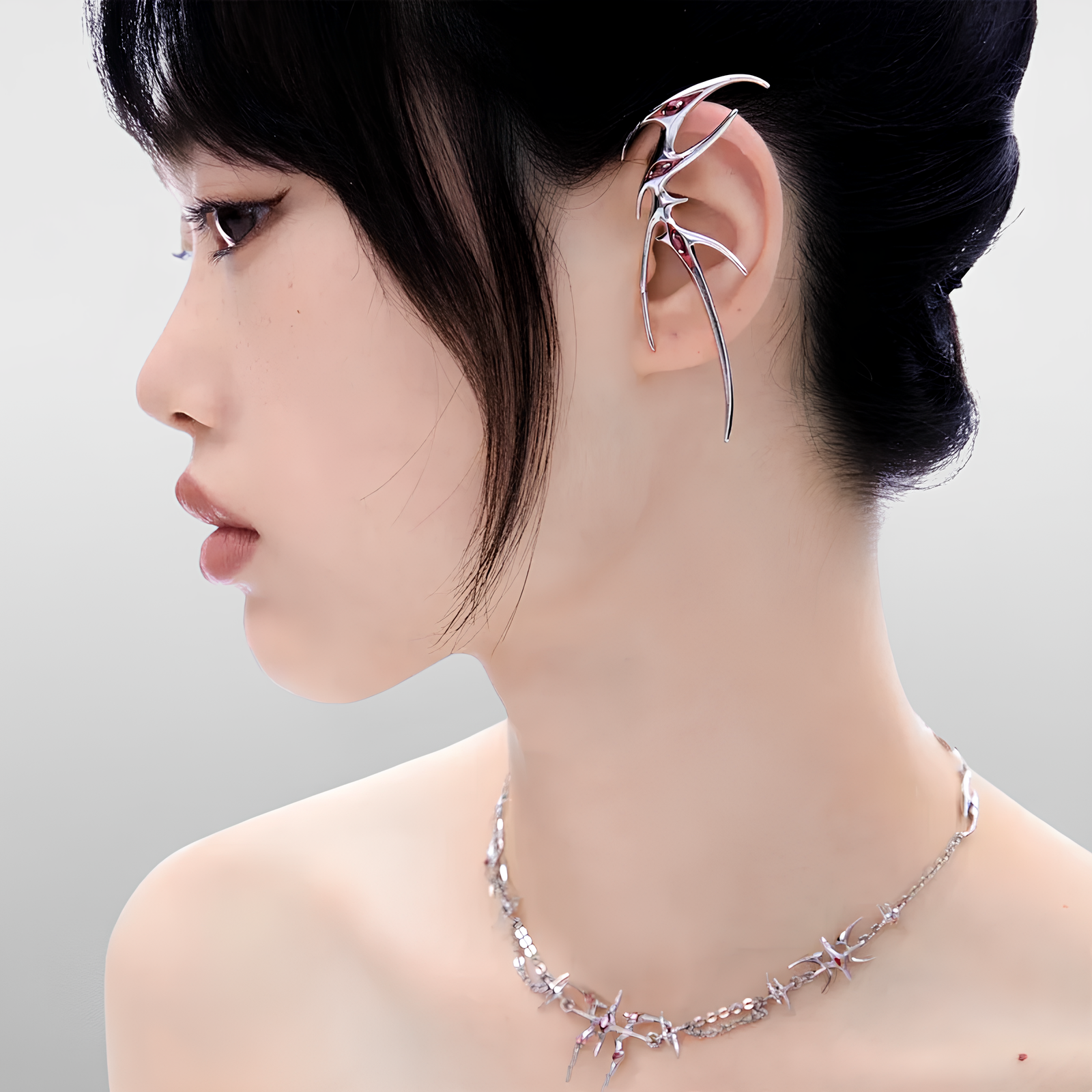 Sanguine Ear Cuff