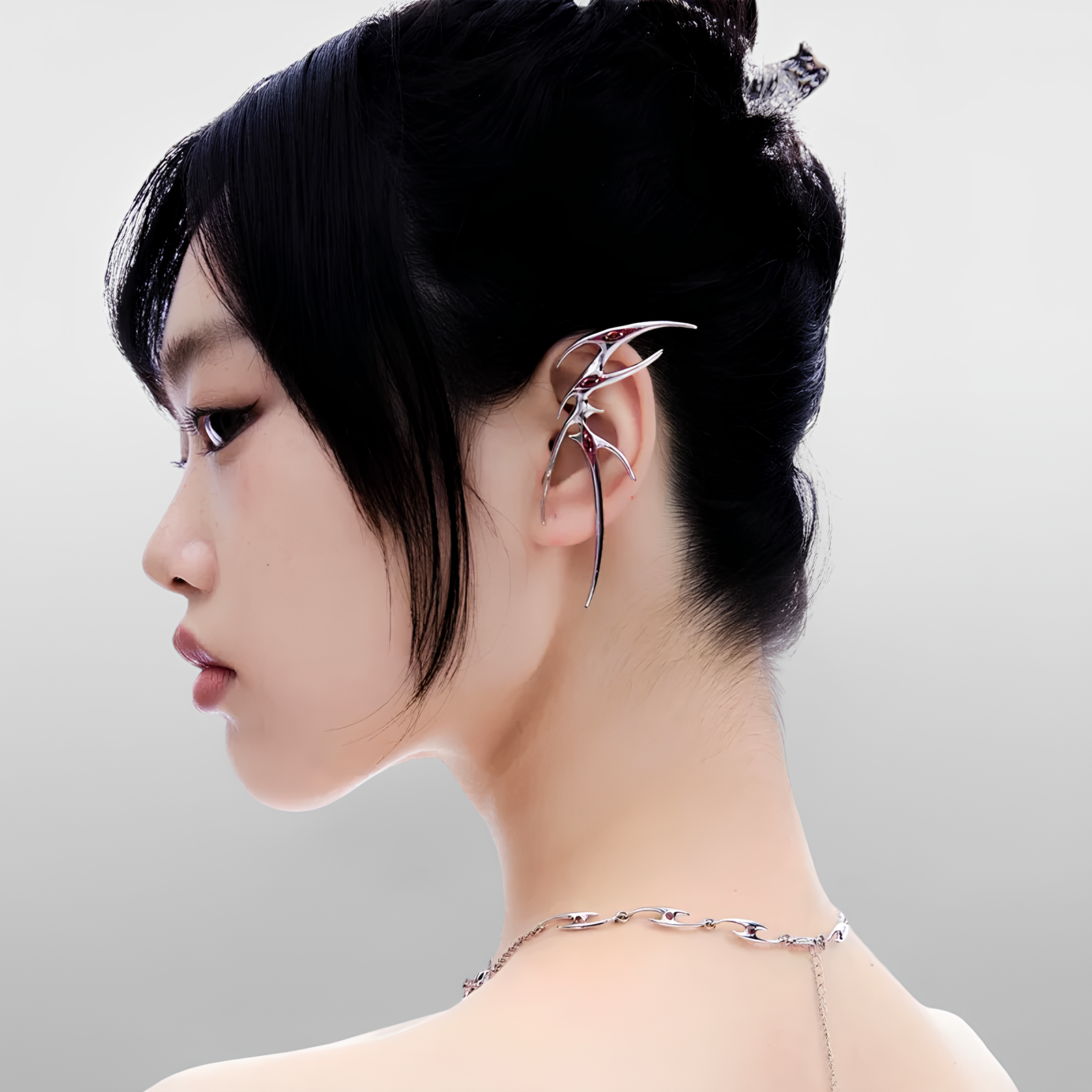 Sanguine Ear Cuff