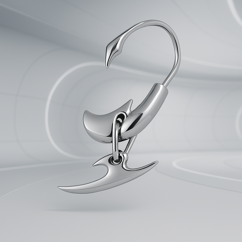 Lacerate Ear Cuff