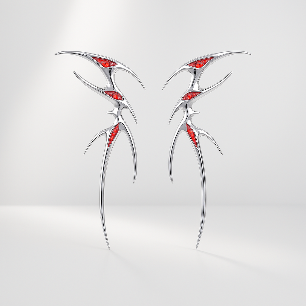 Sanguine Ear Cuff