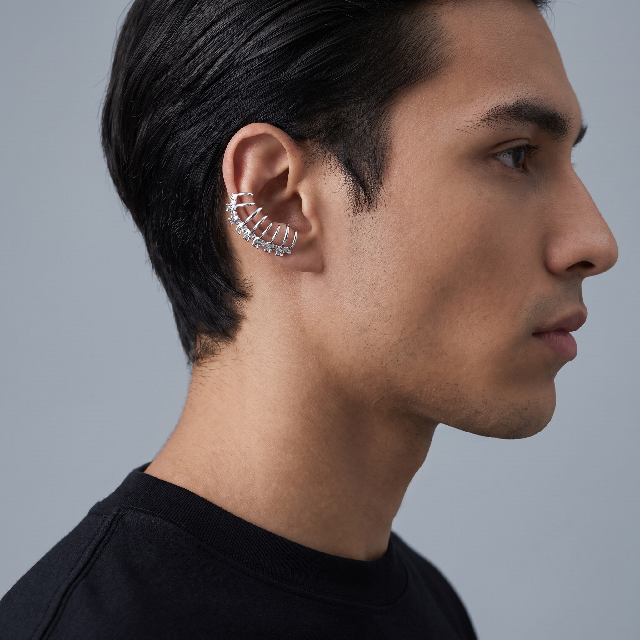 Vertebrae Ear Cuff