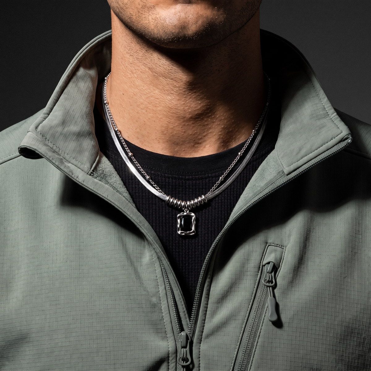 Blackout Necklace