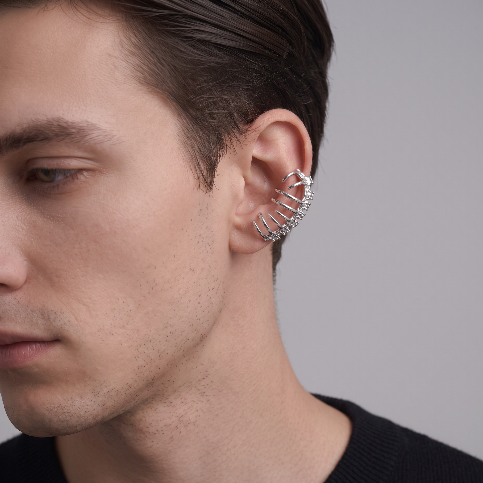 Vertebrae Ear Cuff