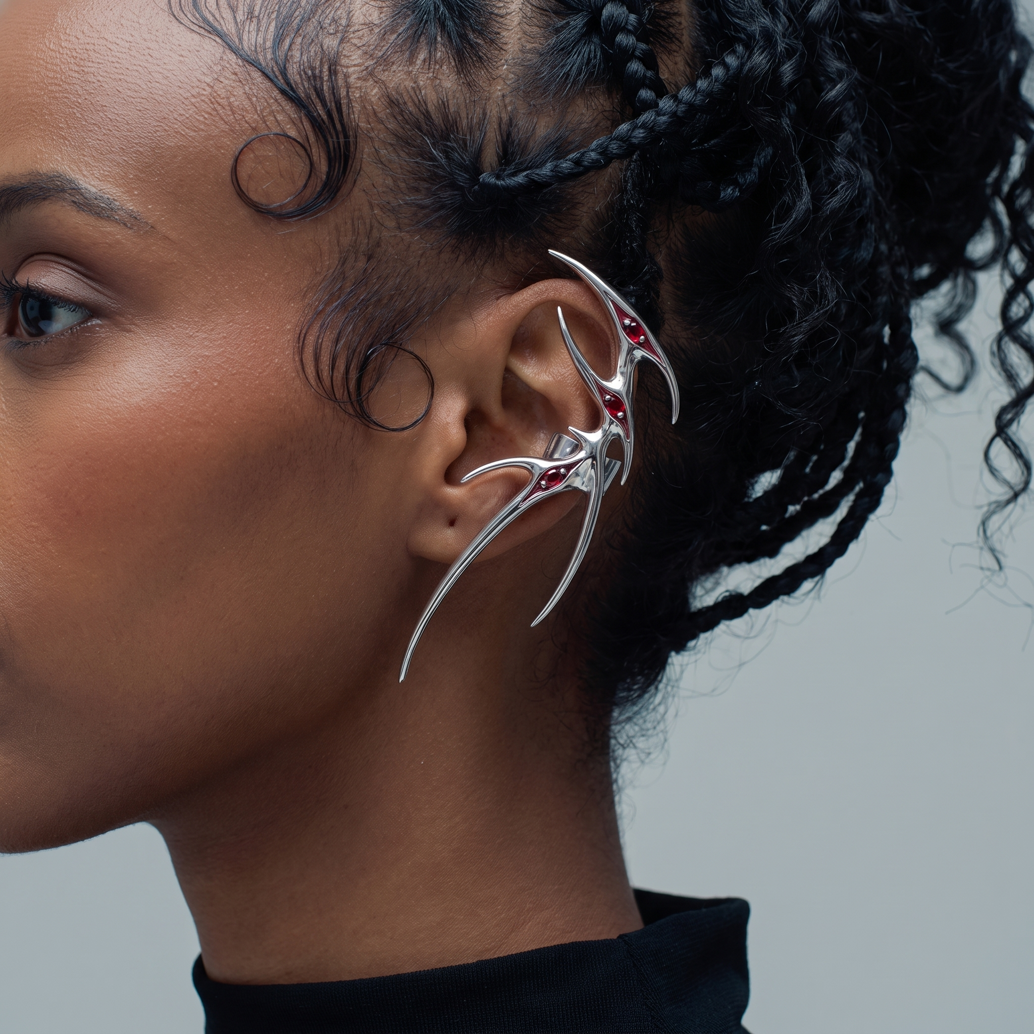 Sanguine Ear Cuff