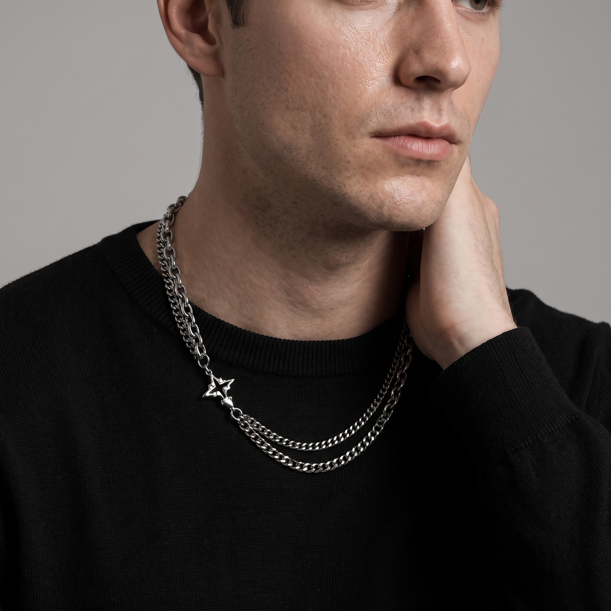 Crossfire Necklace