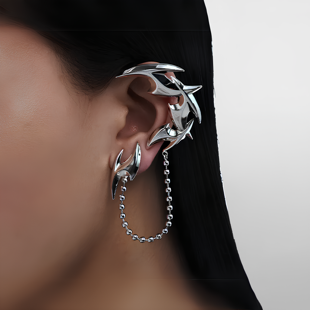 ★MIDNIGHT MOMENT.★ basis love earcuff Sparkle Ear Cuff | Outcharmed