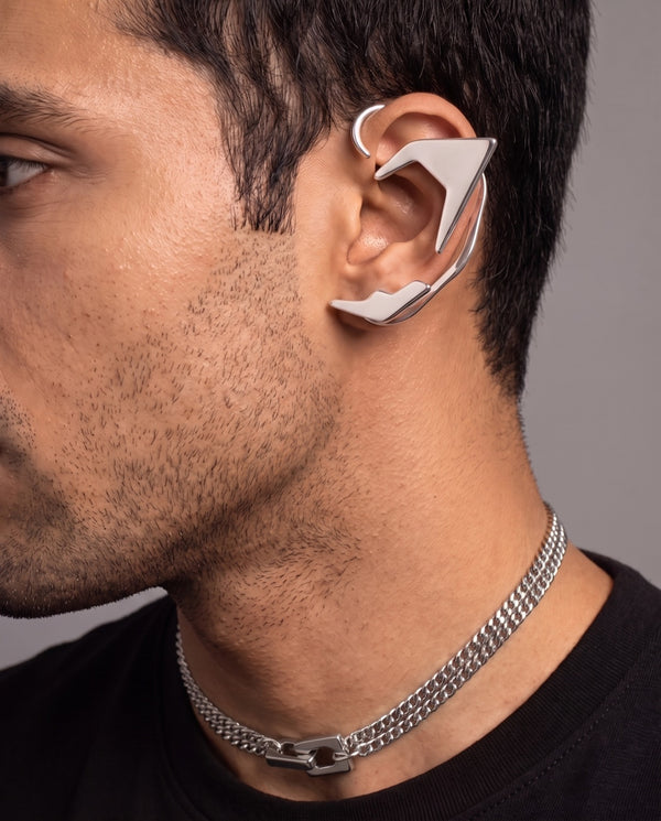 Amplify Ear Cuff — with a chain