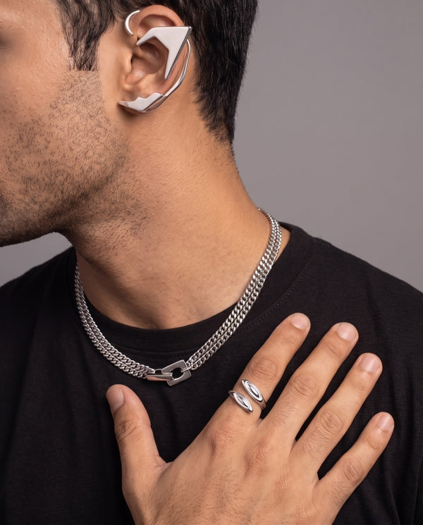 Amplify Ear Cuff — the full look