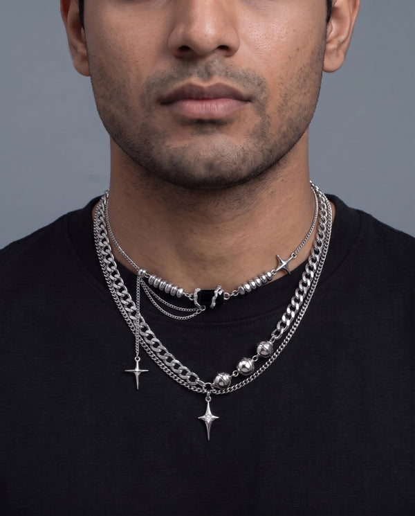Anarchy Necklace — layered