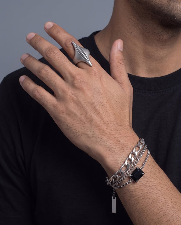 Apex Ring — with a bracelet