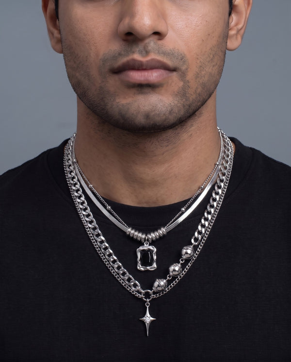 Frostbite Necklace — layered