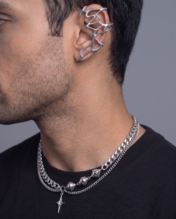 Fusion Ear Cuff — with a chain