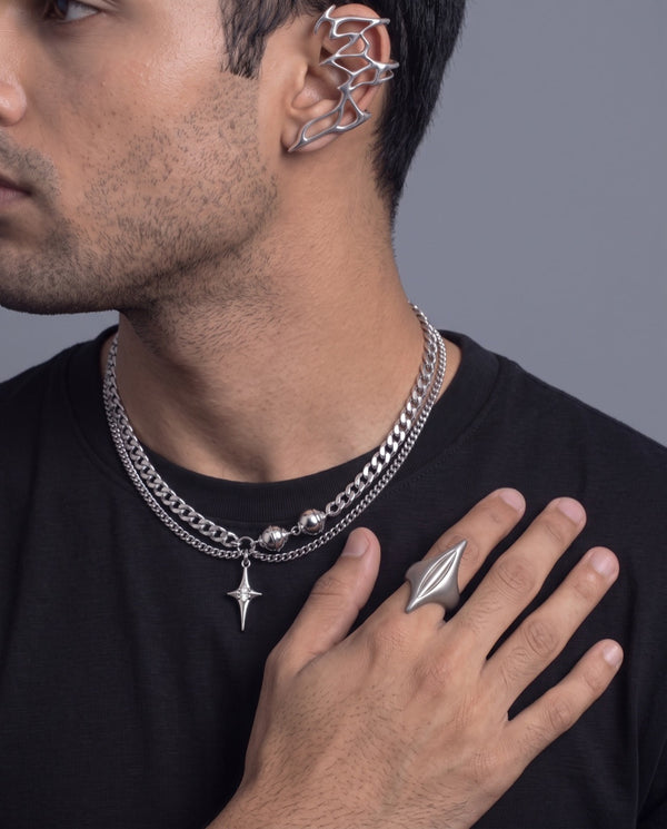 Fusion Ear Cuff — the full look