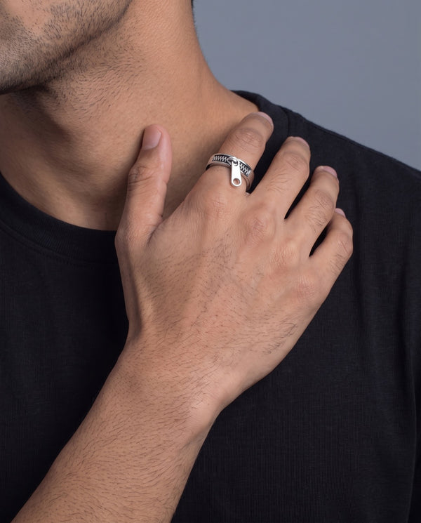 Gridlock Ring — on its own