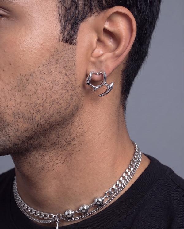Lucid Earrings — with a chain