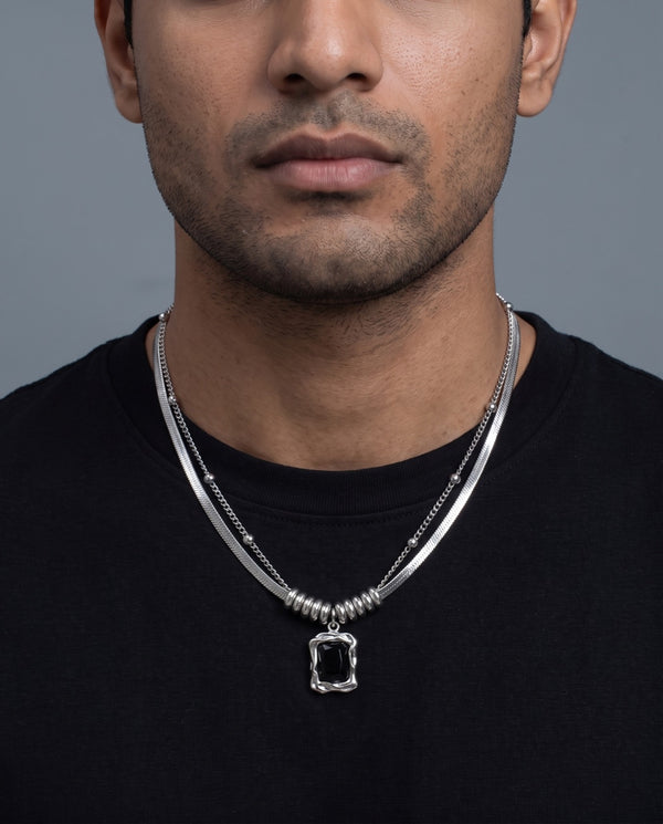 Blackout Necklace — on its own