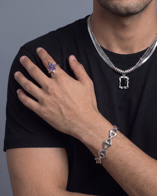 Refraction Ring — the full look