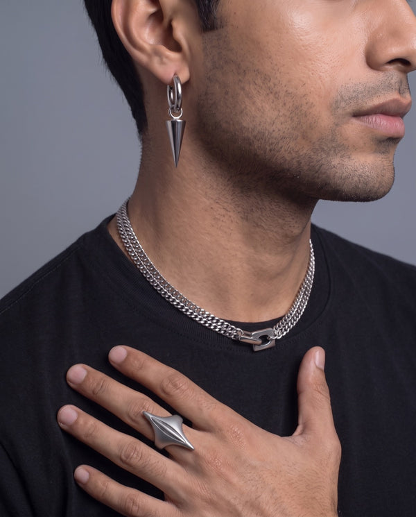 Shank Earrings — the full look